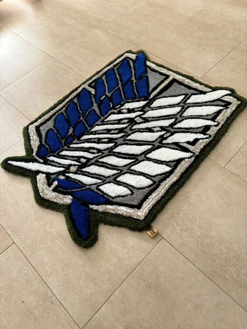 alfombra ataque a los titanes