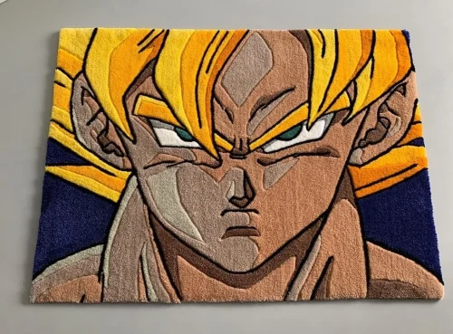 alfombra goku